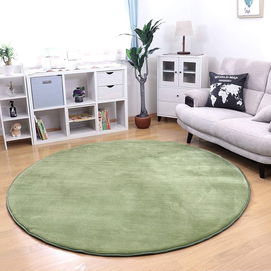 freely 低反発ラグ フリーリー Amazon | フリーリー ラグ 低反発ラグ 極厚25mm 円形 直径 200cm